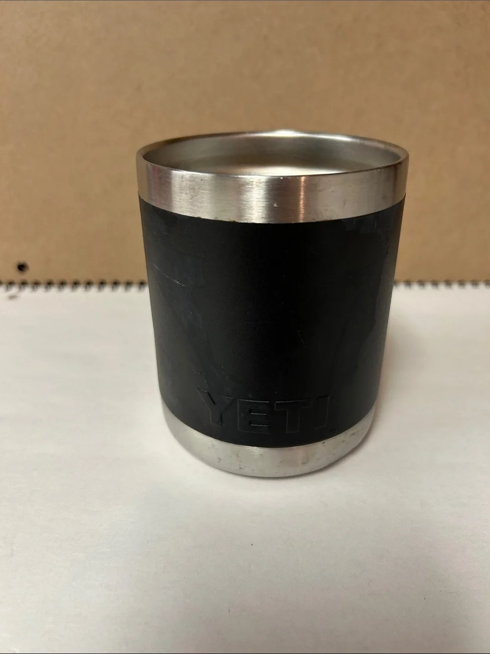 Yeti Black Stainless Steel Insulated Lowball